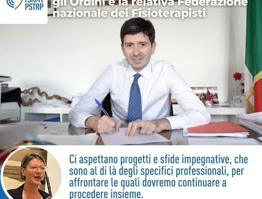 FNO TSRM e PSTRP: “Il Ministro Speranza ha firmato il decreto istitutivo dell’Ordine dei Fisioterapisti”.